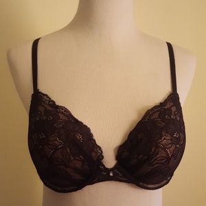 Maidenform black lace bra
